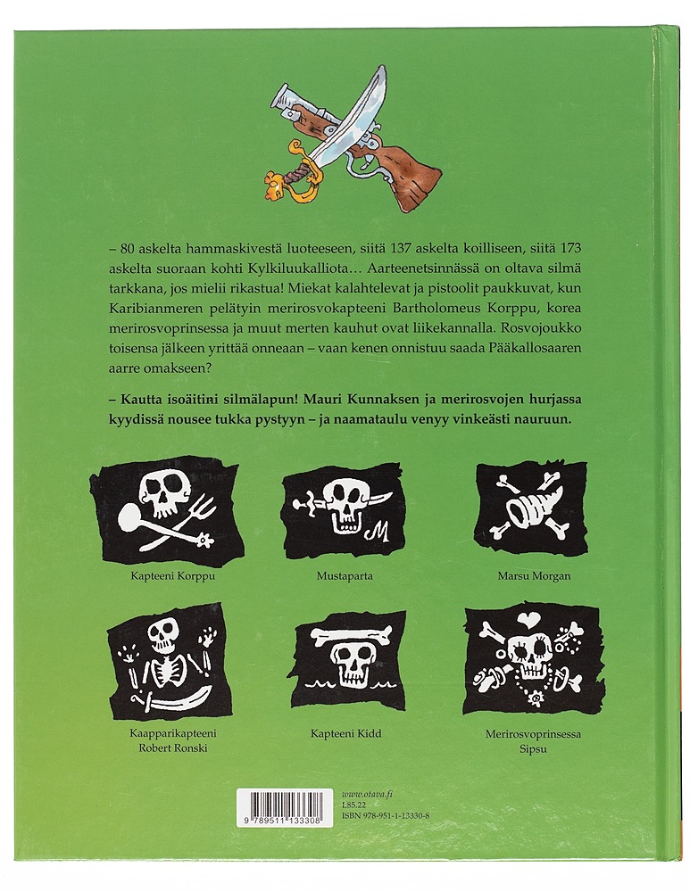 Apua merirosvoja ! - Mauri Kunnas - Lastenkirjat - 10100053986 - 1