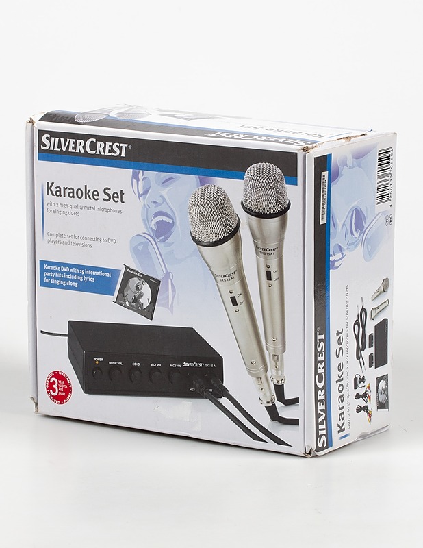 SILVER CREST Karaoke Set Pääkaupunkiseudun Kierrätyskeskus verkkokauppa