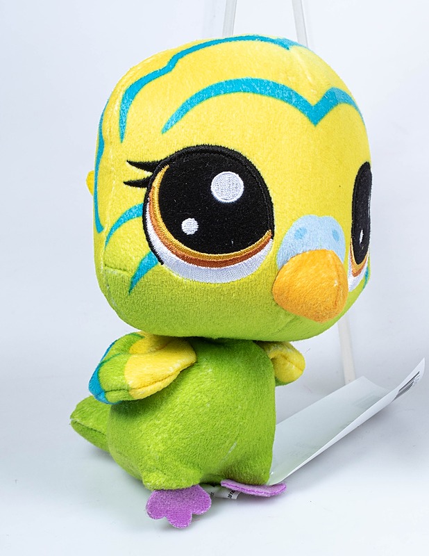 HASBRO Littlest Pet Shop Bobblehead Edie Von Keet pehmolelu