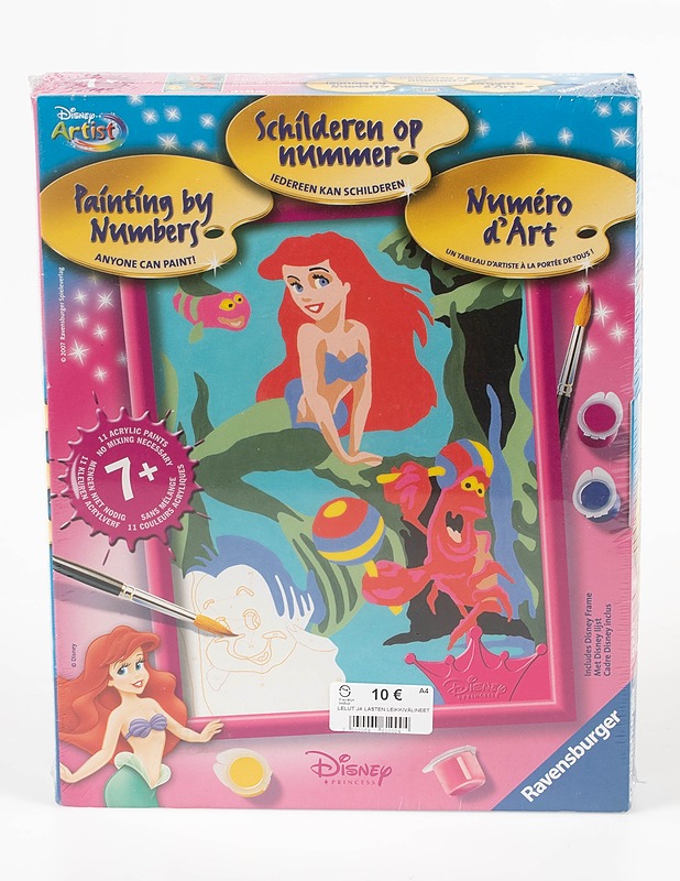 DISNEY ARTIST Numeromaalaus setti Pääkaupunkiseudun Kierrätyskeskus