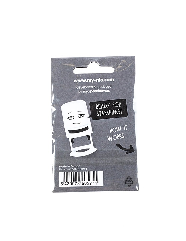 NIO leimasinpohja, birthday 50 - Askartelu - 10105022278 - 1