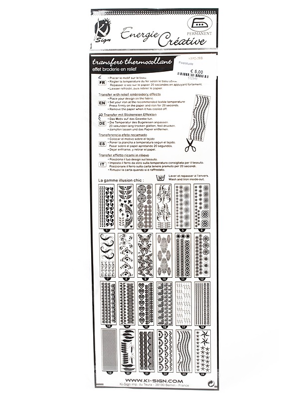 Transfert thermocollant - Ompelu - 10105032585 - 2
