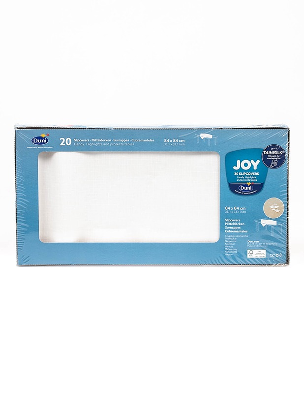 Dunisilk®-kateliina 84 x 84 cm 20kpl - Keittiötekstiilit - 10105097896 - 1