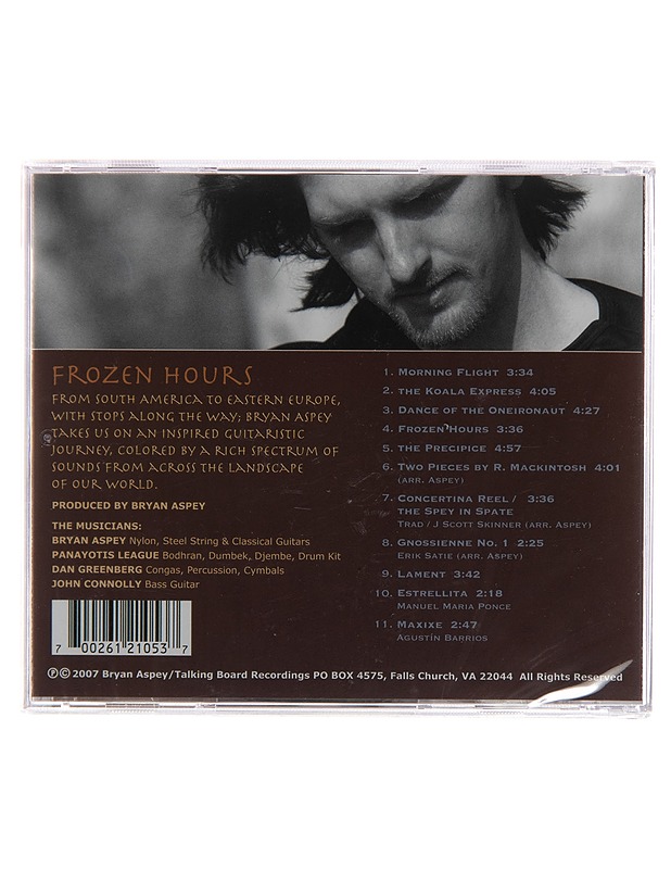 Bryan Aspey : Frozen Hours - CD - CD-levyt - 10105098050 - 1