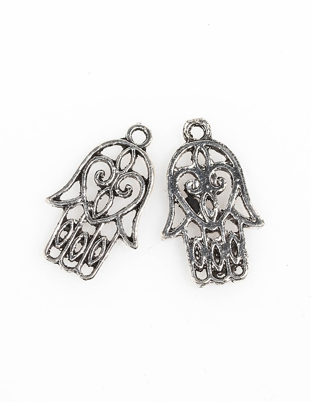 Hamsa amuletti syd=C3=A4n, 2 kpl - Askartelu - 10105102016 - 0