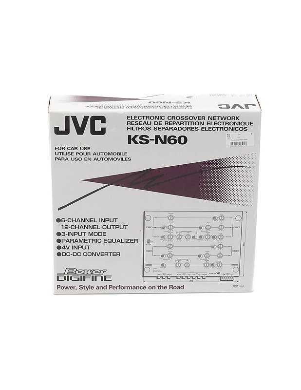 JVC Power DIGIFINE KS-N60 electronic crossover network - Muu elektroniikka - 10105111791 - 0