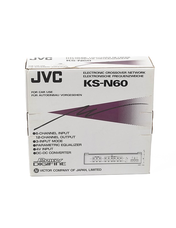 JVC Power DIGIFINE KS-N60 electronic crossover network - Muu elektroniikka - 10105111791 - 1