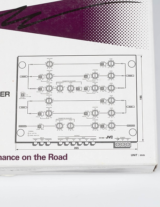 JVC Power DIGIFINE KS-N60 electronic crossover network - Muu elektroniikka - 10105111791 - 2
