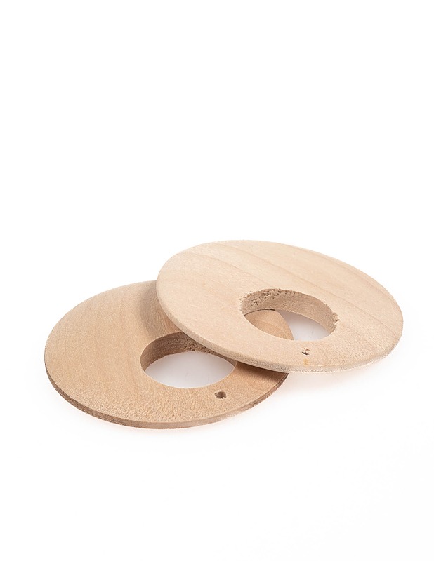 Puinen amuletti, 2 kpl - Askartelu - 10105113686 - 0