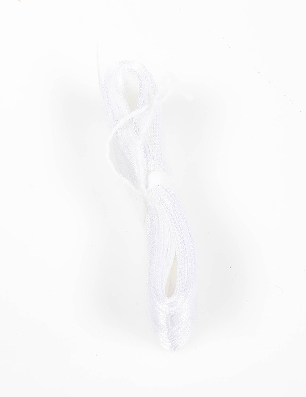 Valkoinen nauha, 4 m - Ompelu - 10105115057 - 1
