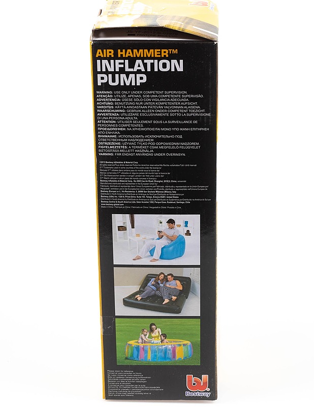 BESWAY Air Hammer ilmapumppu - Muut urheiluvälineet ja vapaa-aika - 10105117566 - 1