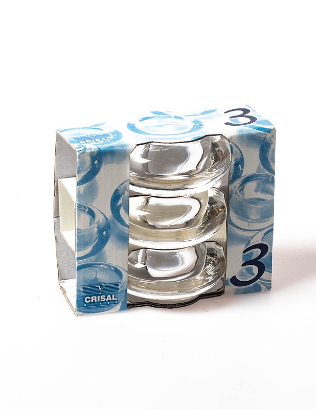 CRISTAL kynttil=C3=A4njalka, 3 kpl - Kynttilänjalat - 10105118054 - 0