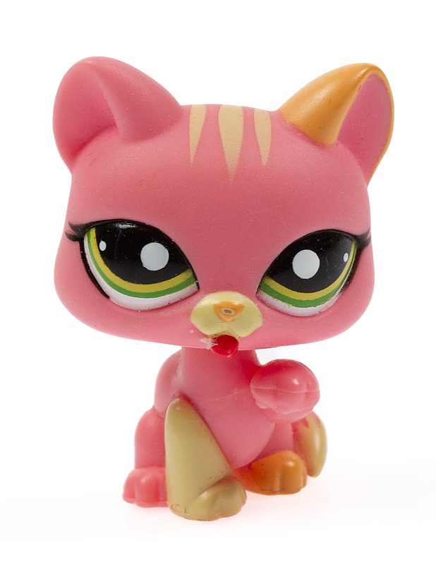 LITTLEST PET SHOP pinkki kissa figuuri Pääkaupunkiseudun