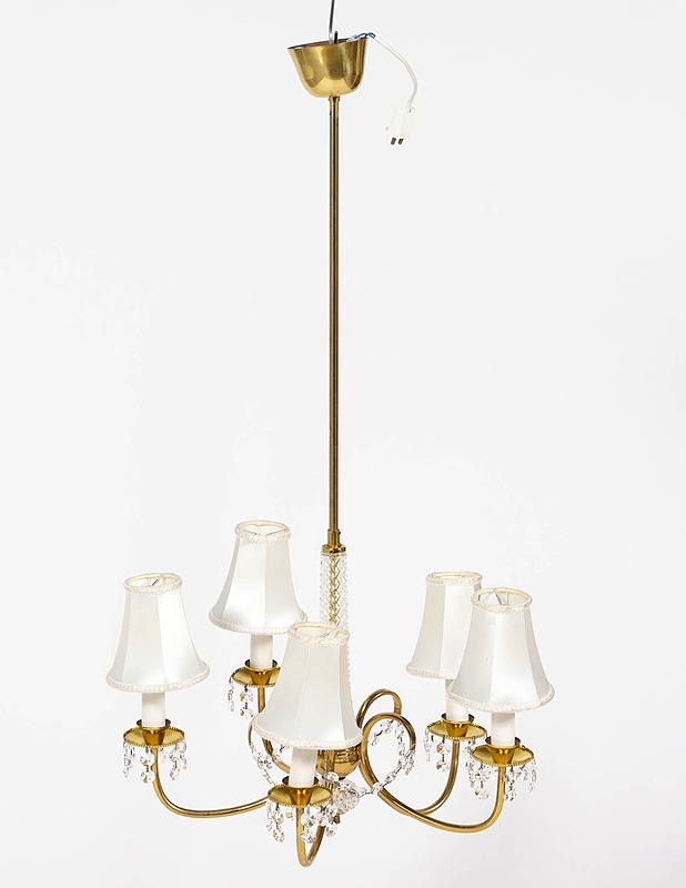 Kullanvärinen kattovalaisin viidellä lampulla - Designsuosikit - 10105131457 - 0