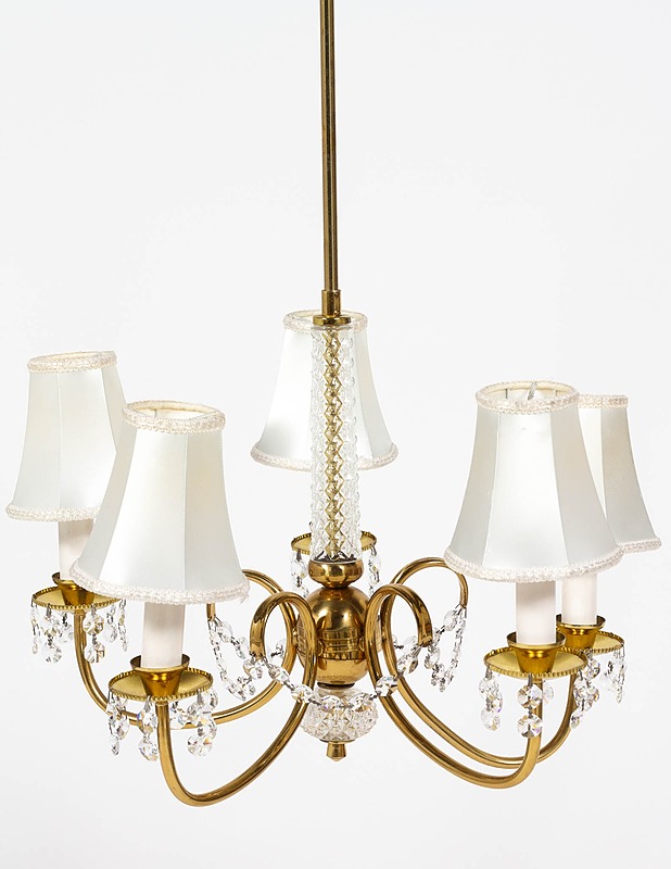 Kullanvärinen kattovalaisin viidellä lampulla - Designsuosikit - 10105131457 - 1