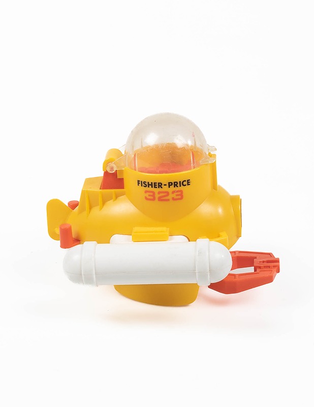 FISHER-PRICE sukellusalus lelu, vintage - Koriste-esineet - 10105131694 - 0