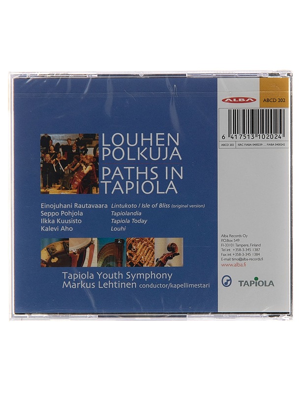 Tapiolan Nuoret Sinfonikot - Louhen Polkuja - CD - Musiikki ja elokuvat - 10105131724 - 1