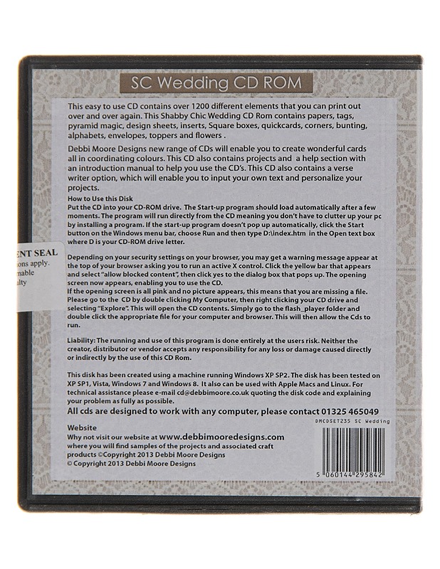 Shabby Chic Wedding - CD-ROM - CD-levyt - 10105131915 - 1