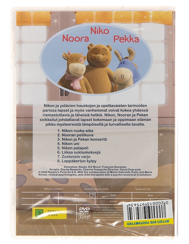 Niko ja yst=C3=A4v=C3=A4t 1 : Nikon uni - DVD - DVD-elokuvat - 10105132876 - 1
