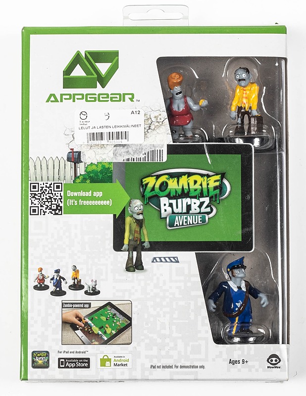 APPGEAR Zombie Burbz Avenue pelihahmot, 4 kpl - Lasten lelut - 10105133033 - 0