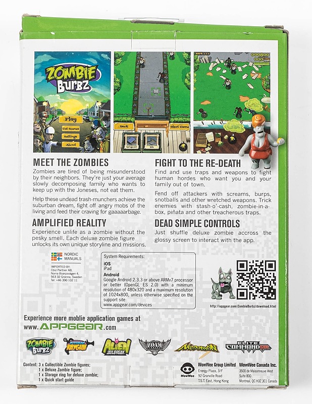 APPGEAR Zombie Burbz Avenue pelihahmot, 4 kpl - Lasten lelut - 10105133033 - 1