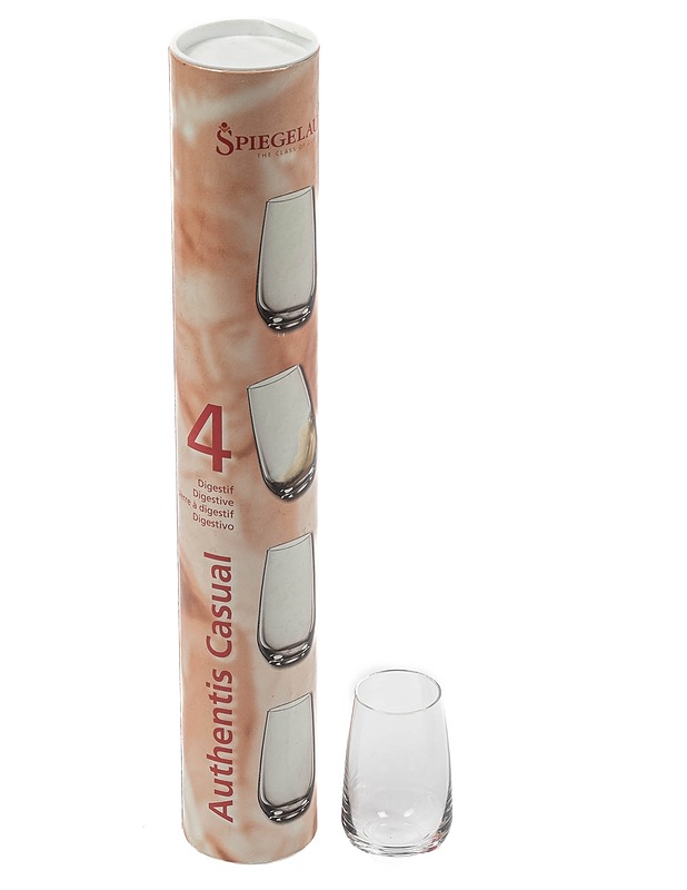 SPIEGELAU Authentis Casual digestiivilasi, 4 kpl - Lasit - 10105134965 - 0