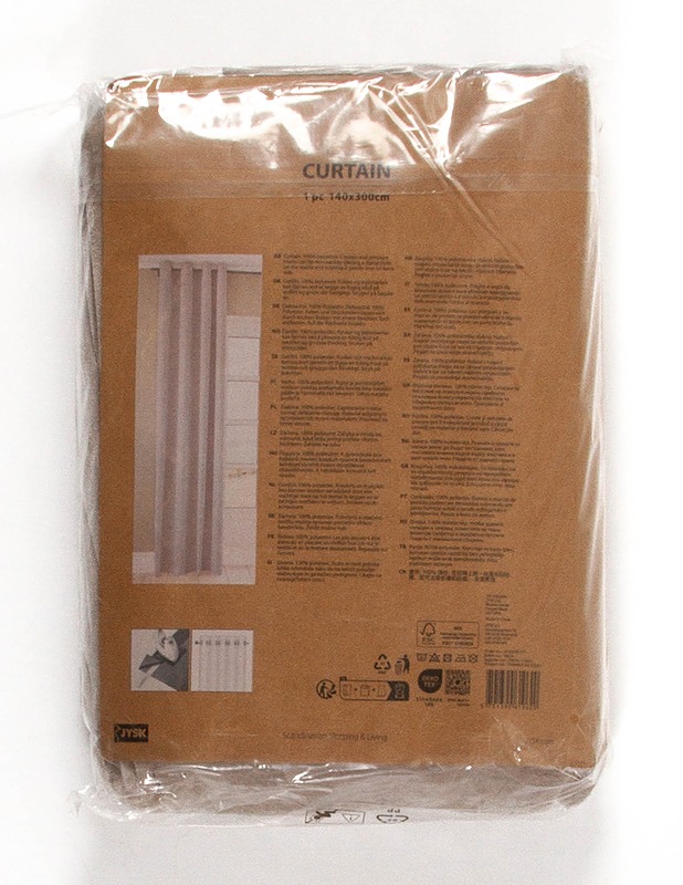 JYSK sivuverho, 140 x 300 - Verhot ja kapat - 10105135300 - 1