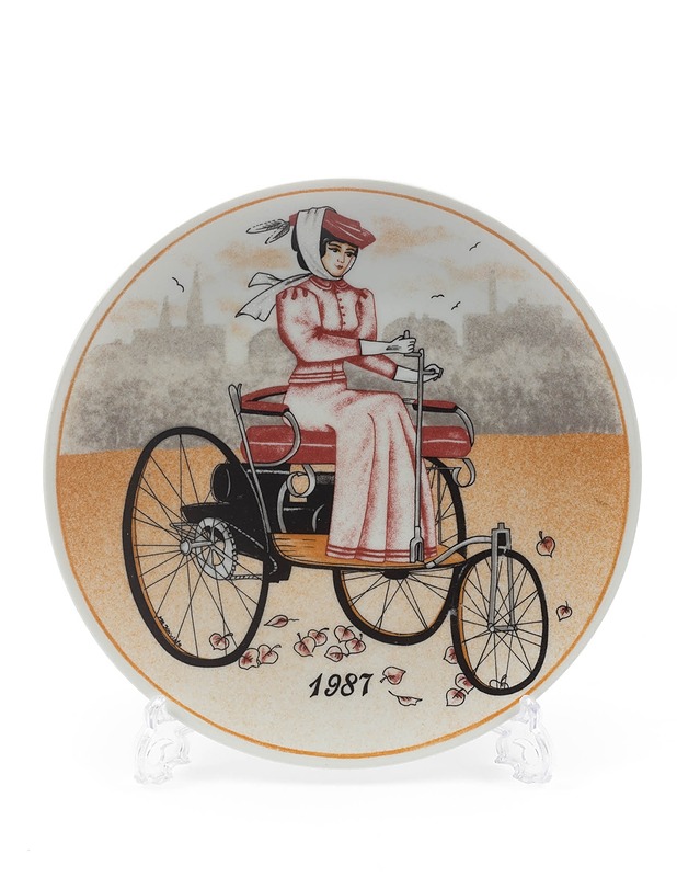 Autohistorian vuosilautanen 1987 - Seinälautaset - 10105135379 - 0