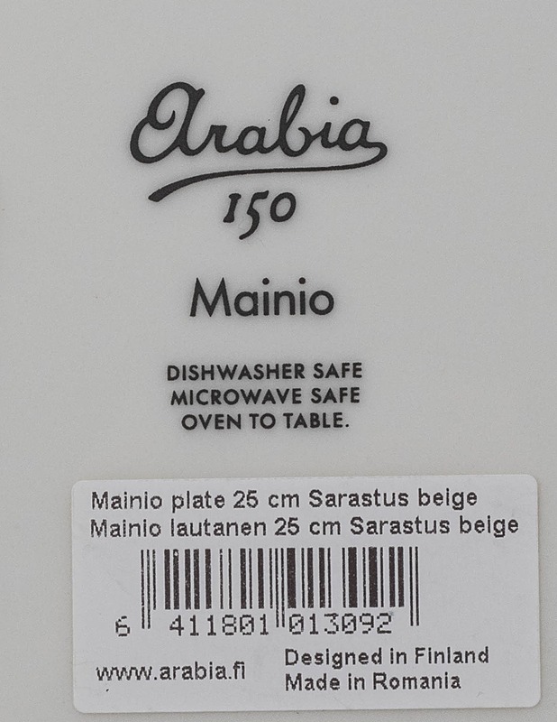 ARABIA Mainio lautanen - Lautaset ja kulhot - 10105135390 - 2