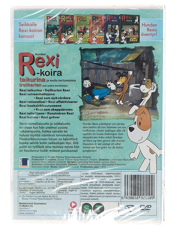 Rexi-koira taikurina ja muita kertomuksia - DVD - DVD-elokuvat - 10105136573 - 1