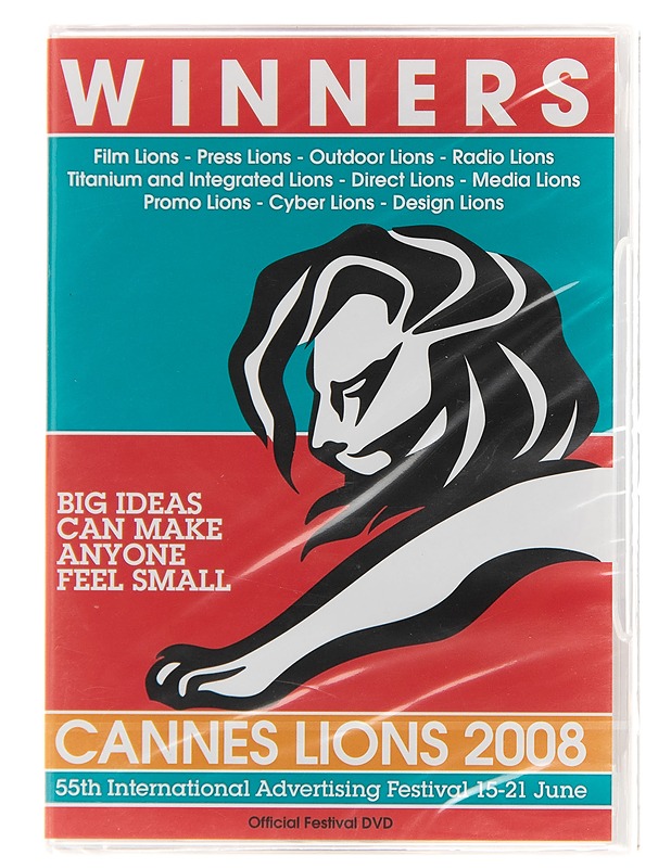 Cannes Lions 2008 Winners - DVD - DVD-elokuvat - 10105136589 - 0