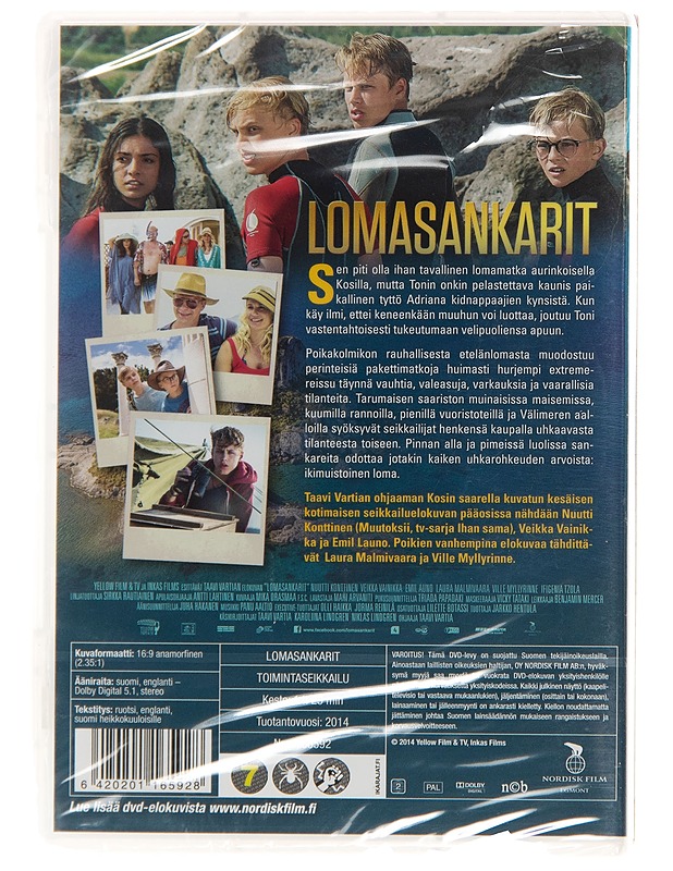 Lomasankarit - DVD - DVD-elokuvat - 10105136775 - 1