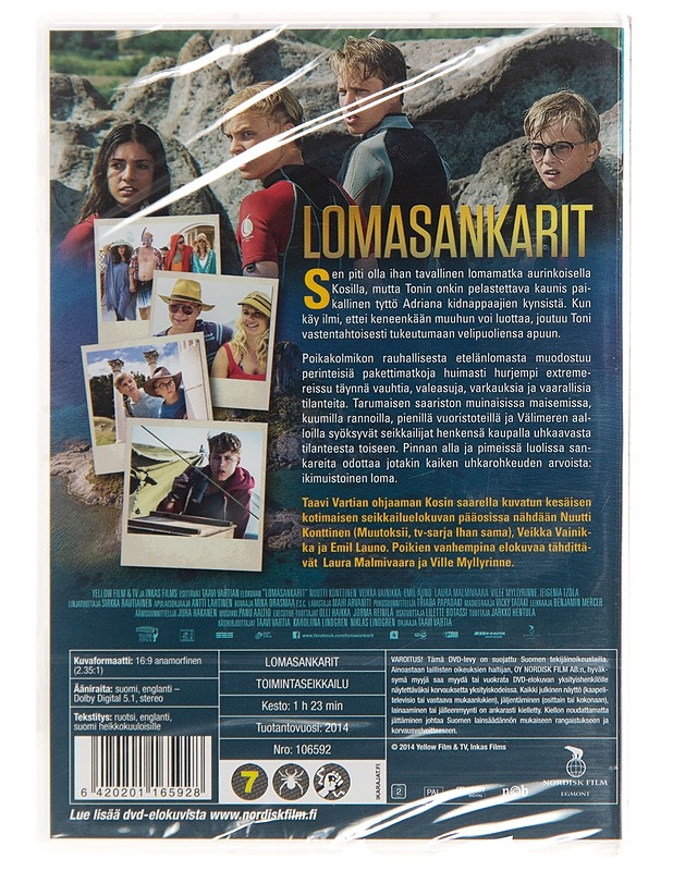 Lomasankarit - DVD - DVD-elokuvat - 10105136910 - 1