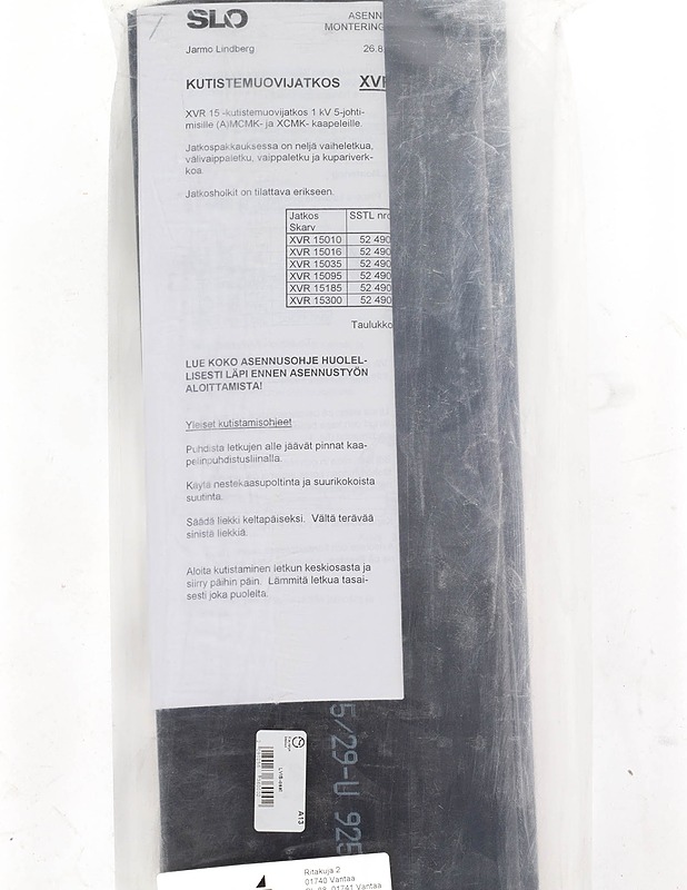 ELEKTRIA kutistejatkos 5-johdinkaapeleille - Rakennustarvikkeet - 10105137750 - 2