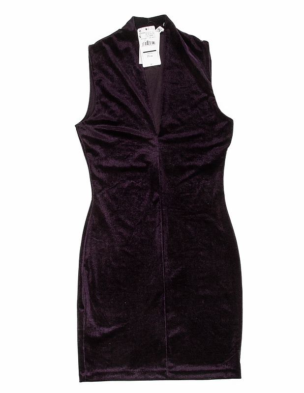 MANGO CASUAL samettimekko, S - Mekot ja hameet - 10105139687 - 0