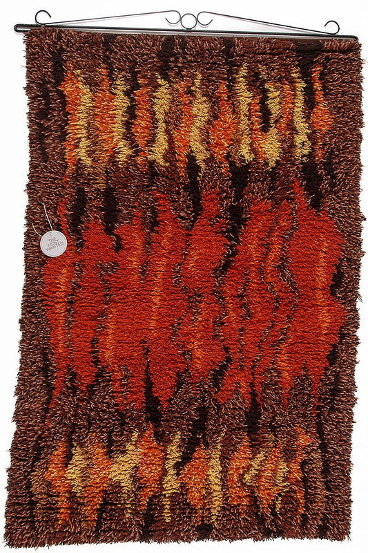Ryijy 60-70 luvulta, 105 x 160 cm - The Most Wanted sisustus ja huonekalut - 10105141107 - 0