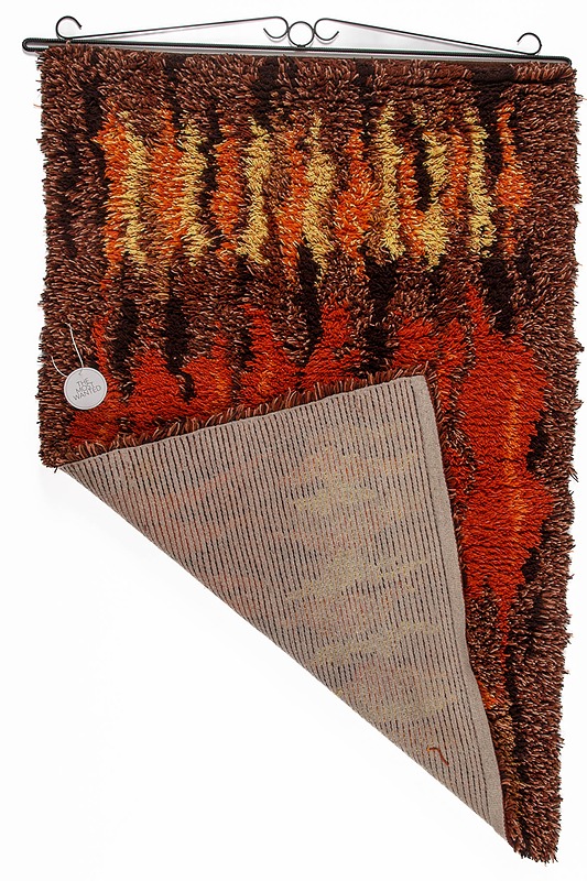 Ryijy 60-70 luvulta, 105 x 160 cm - The Most Wanted sisustus ja huonekalut - 10105141107 - 1