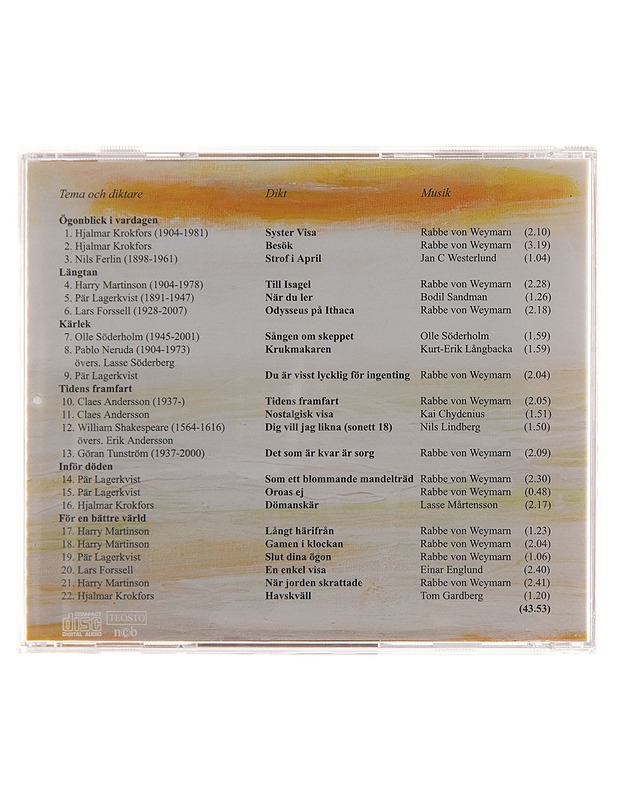 Rabbe von Weymarn - Syster visa - CD - CD-levyt - 10105142906 - 1