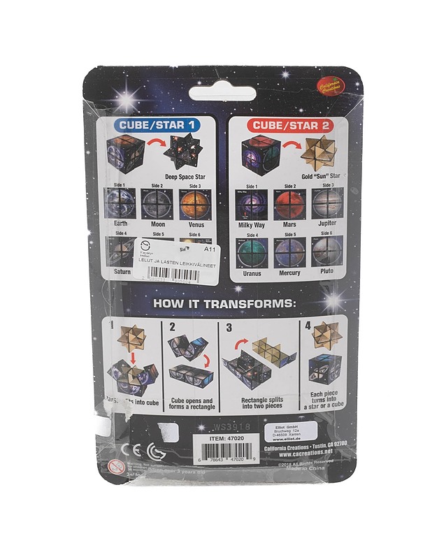 STARCUBE Cosmos Transforming Geometric Puzzle palapeli - Lasten palapelit - 10105146657 - 1