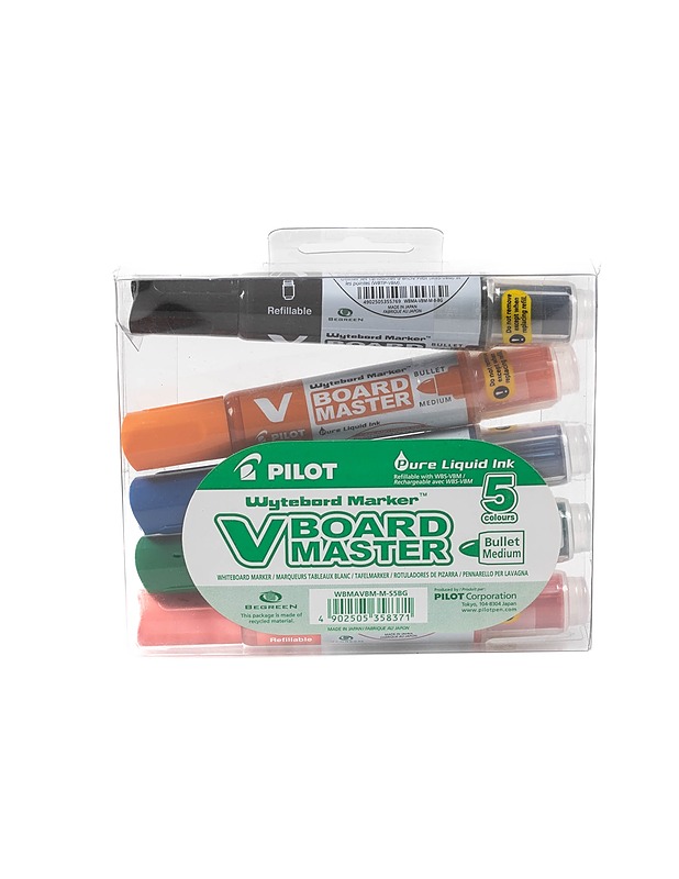 PILOT V Board Master valkotaulukyn=C3=A4t, 5 kpl - Askartelu - 10105147755 - 0