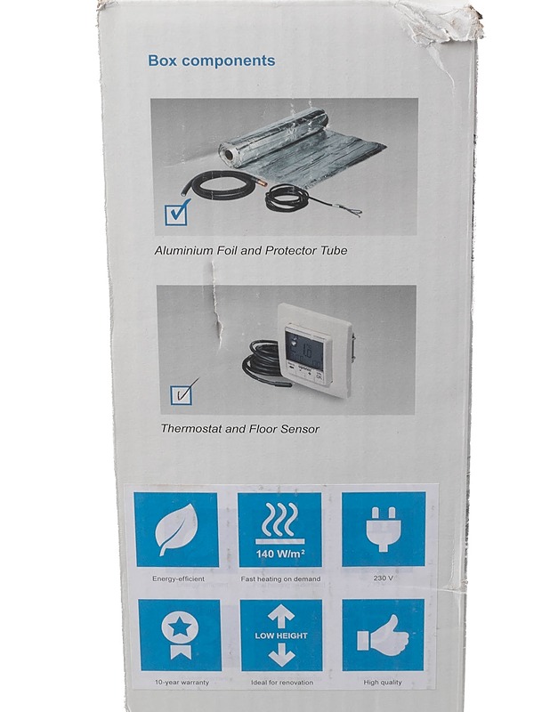 UPONOR Comfort E, set T-87IF 140-2 s=C3=A4hk=C3=B6inen lattial=C3=A4mm=
ityspaketti - Muu elektroniikka - 10105147907 - 1