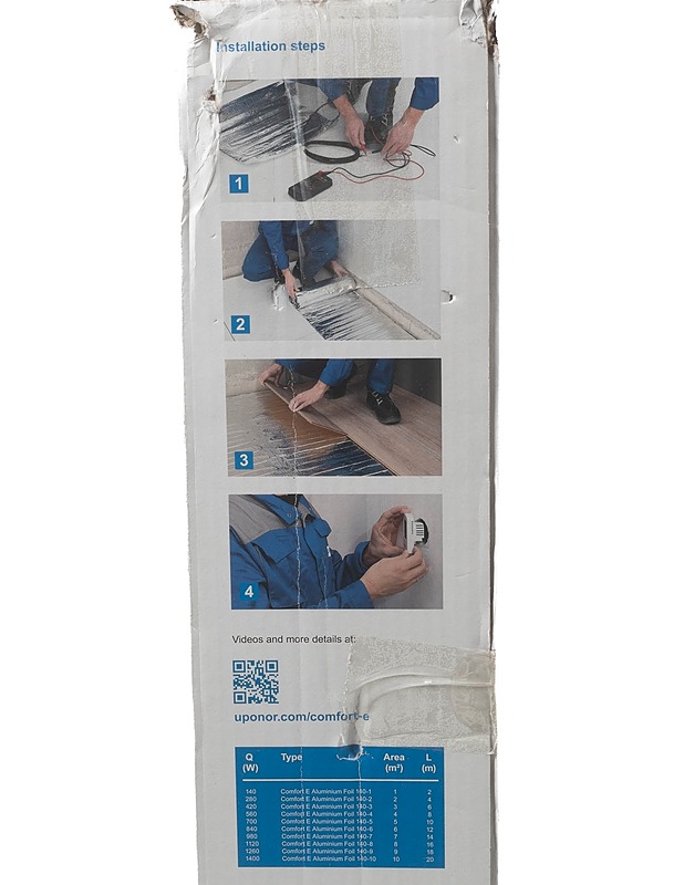 UPONOR Comfort E, set T-87IF 140-2 s=C3=A4hk=C3=B6inen lattial=C3=A4mm=
ityspaketti - Muu elektroniikka - 10105147907 - 2