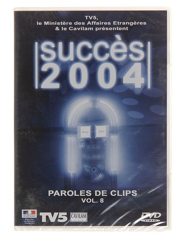 Succ=C3=A8s 2004: Paroles de clips vol. 8 - DVD - DVD-elokuvat - 10105148333 - 0
