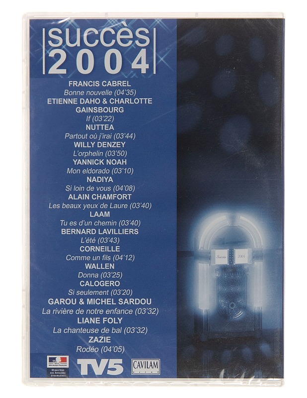 Succ=C3=A8s 2004: Paroles de clips vol. 8 - DVD - DVD-elokuvat - 10105148333 - 1