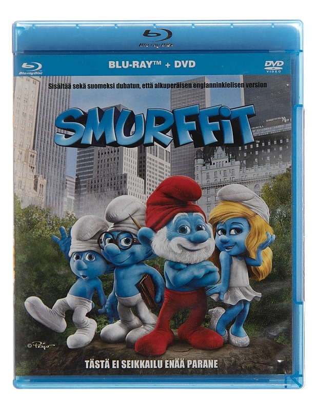 Smurffit - Blu-ray + DVD - Blu-ray-levyt - 10105149488 - 0