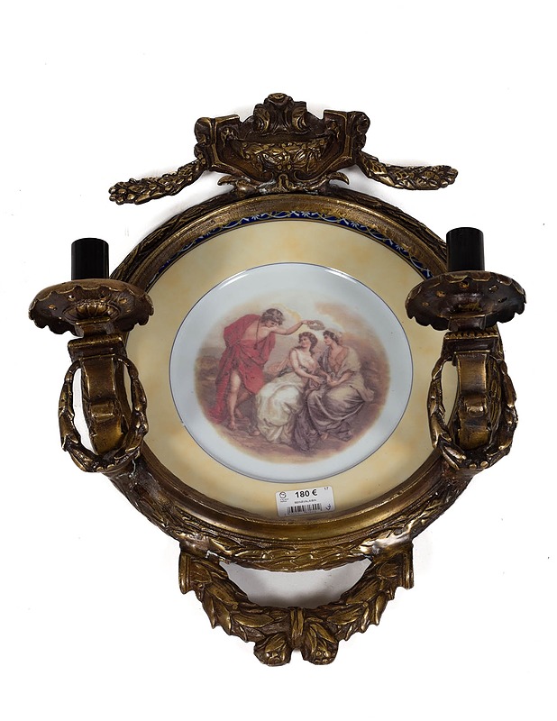 Sein=C3=A4valaisin Worchester posliinilautasella - Designsuosikit - 10105152160 - 0