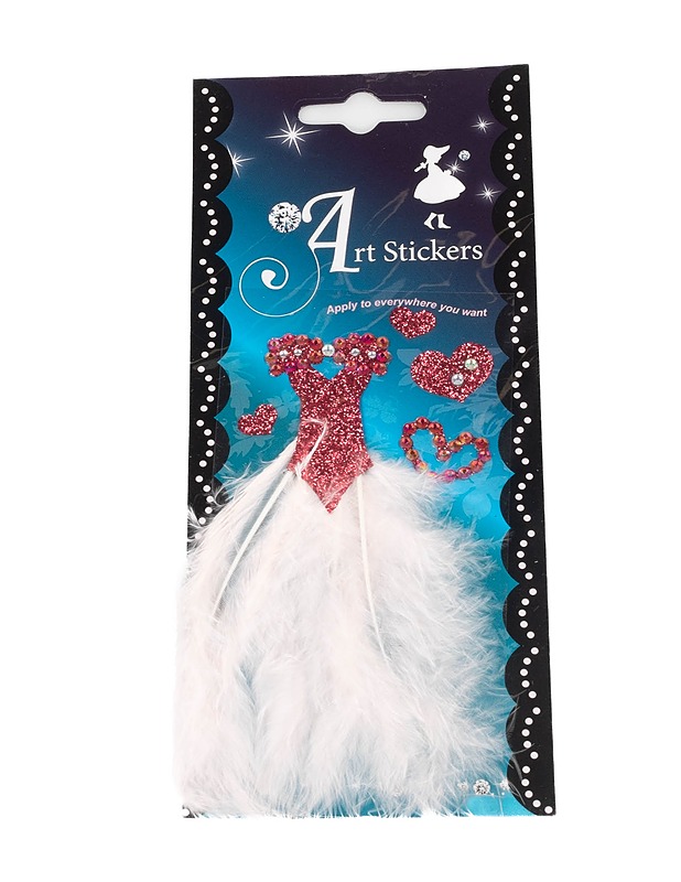 Art Stickers, punainen - Askartelu - 10105157038 - 0