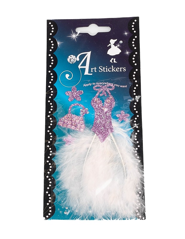 Art Stickers, lila - Askartelu - 10105157052 - 0