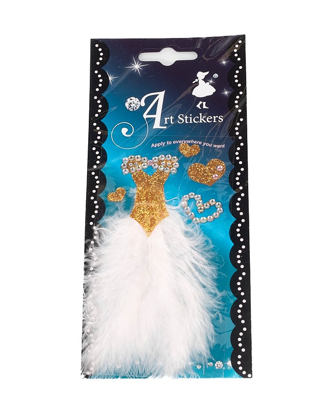 Art Stickers, kulta - Askartelu - 10105157060 - 0