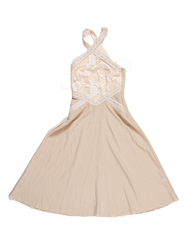 LITTLE MISTRESS Cream Floral Midi mekko, 36 - Mekot ja hameet - 10105158042 - 0